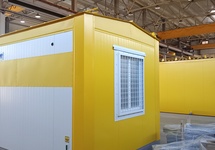 Предприятие ООО «Техпромимпэкс» готовится к поставке блока обогрева вахтового персонала.